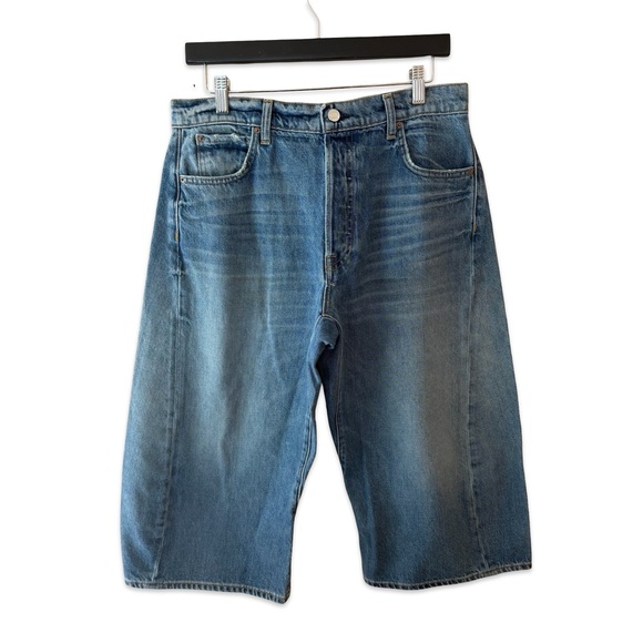 GRLFRND Noa Engineer Jorts Elysian Park Dr Blue Jean Shorts denim Revolve 28 - Picture 8 of 16